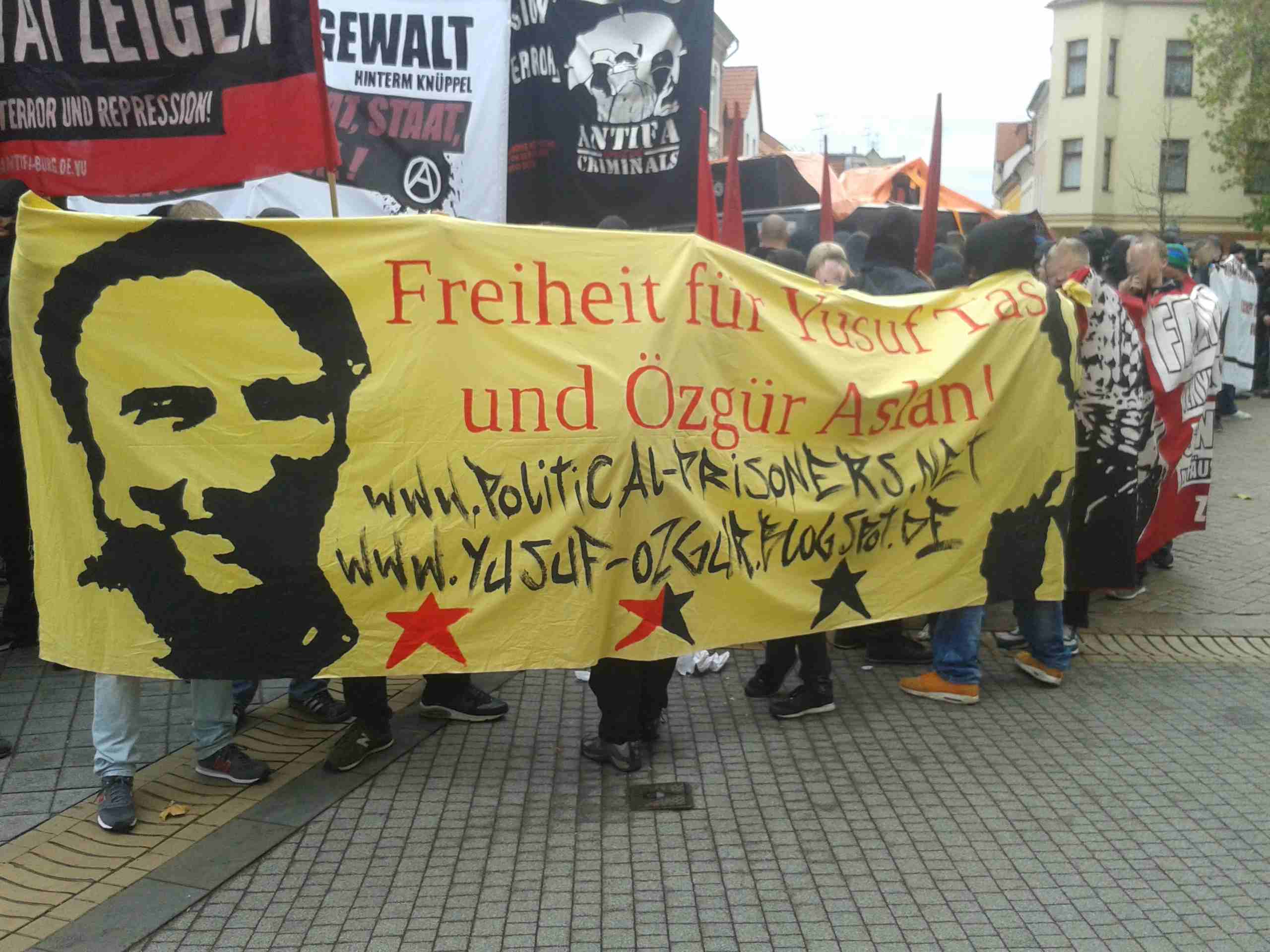 Un rassemblement à Stuttgart