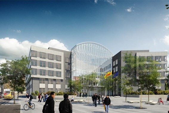 Le projet de palais de justice de Namur Le projet de palais de justice de Namur