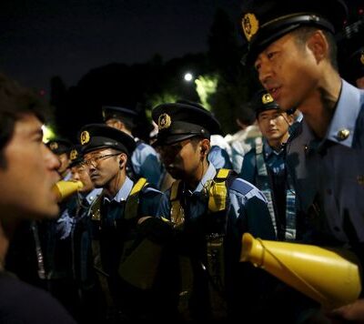Manifestation à Tokyo contre la «législation de guerre»