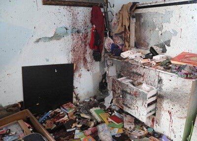 La maison où se trouvaient les trois.