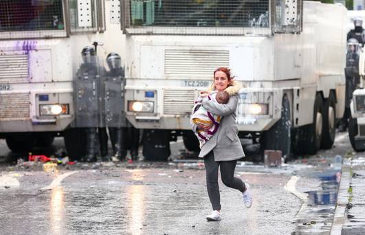 Affrontements ce dimanche à Belfast