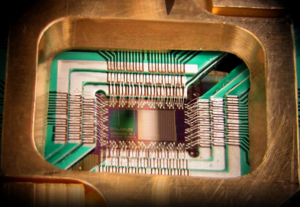 Un processeur quantique conçu par Google et D-Wave
