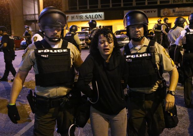 Arrestation lundi à Ferguson