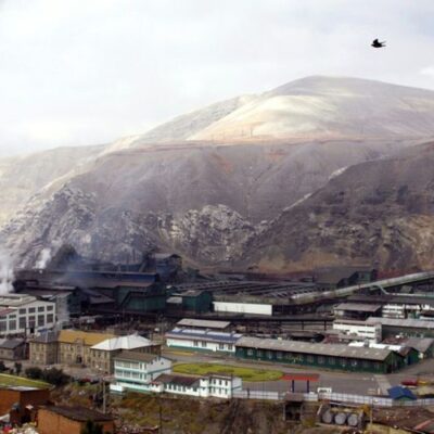 Le complexe minier Doe Run, à La Oroya