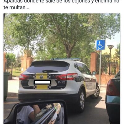 Une photo à 800€ pour la première application de la 'Loi Baillon'.