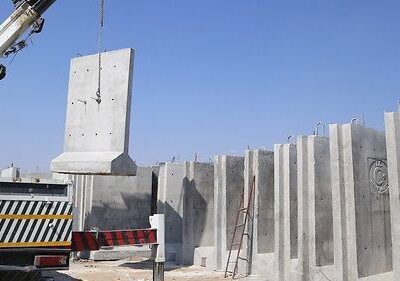 Le chantier de construction du mur à Hatay
