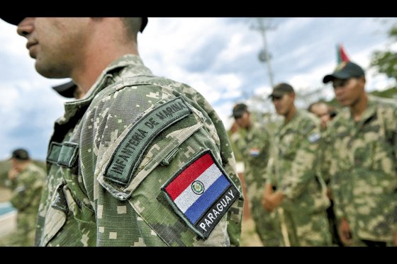 Membre des forces spéciales paraguayennes