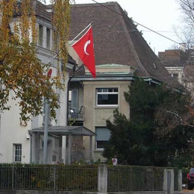 Consulat turc à Zürich.