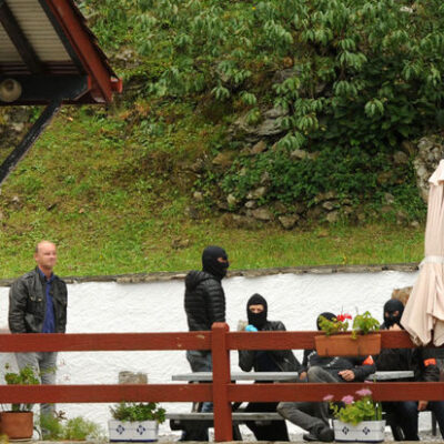 L'opération policière à Saint-Etienne-de-Baïgorry