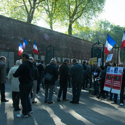 Rassemblement à Arras