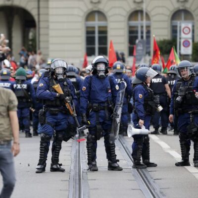 Les incidents à Berne