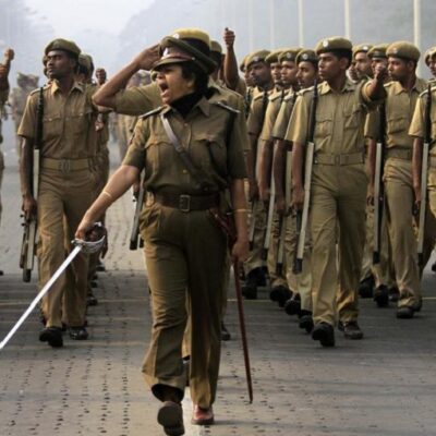 Défilé des Central Armed Police Forces