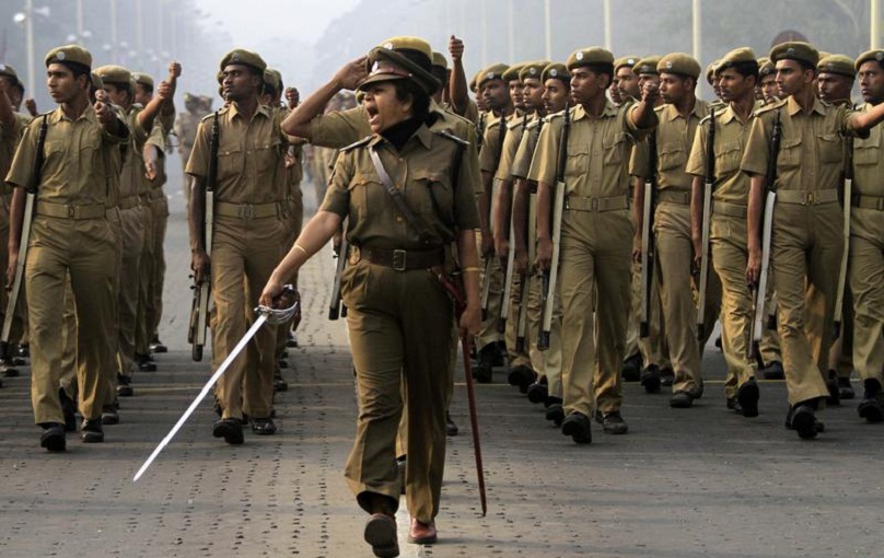 Défilé des Central Armed Police Forces