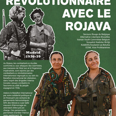 Poster Solidarité révolutionnaire avec le Rojava