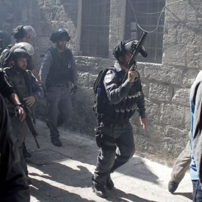 Les affrontements à Jérusalem