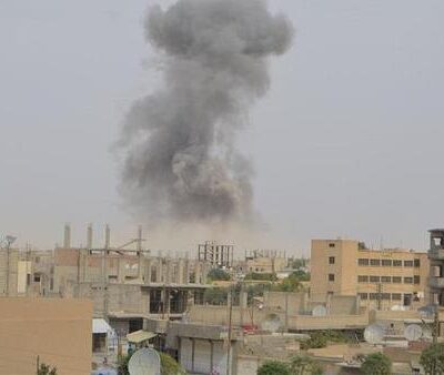 L'explosion au poste-frontière.