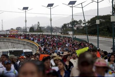 La manifestation de Mexico