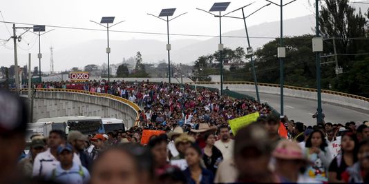 La manifestation de Mexico