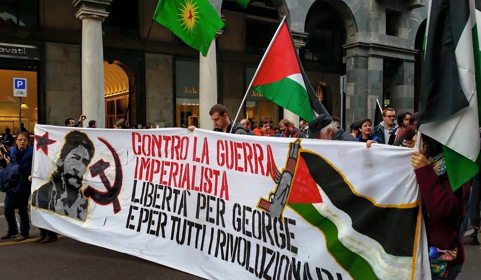 A la manifestation de Milan