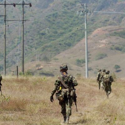 Opération antiguérilla en Colombie