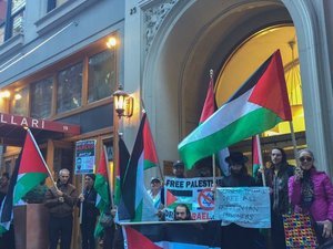 Au rassemblement de New-York