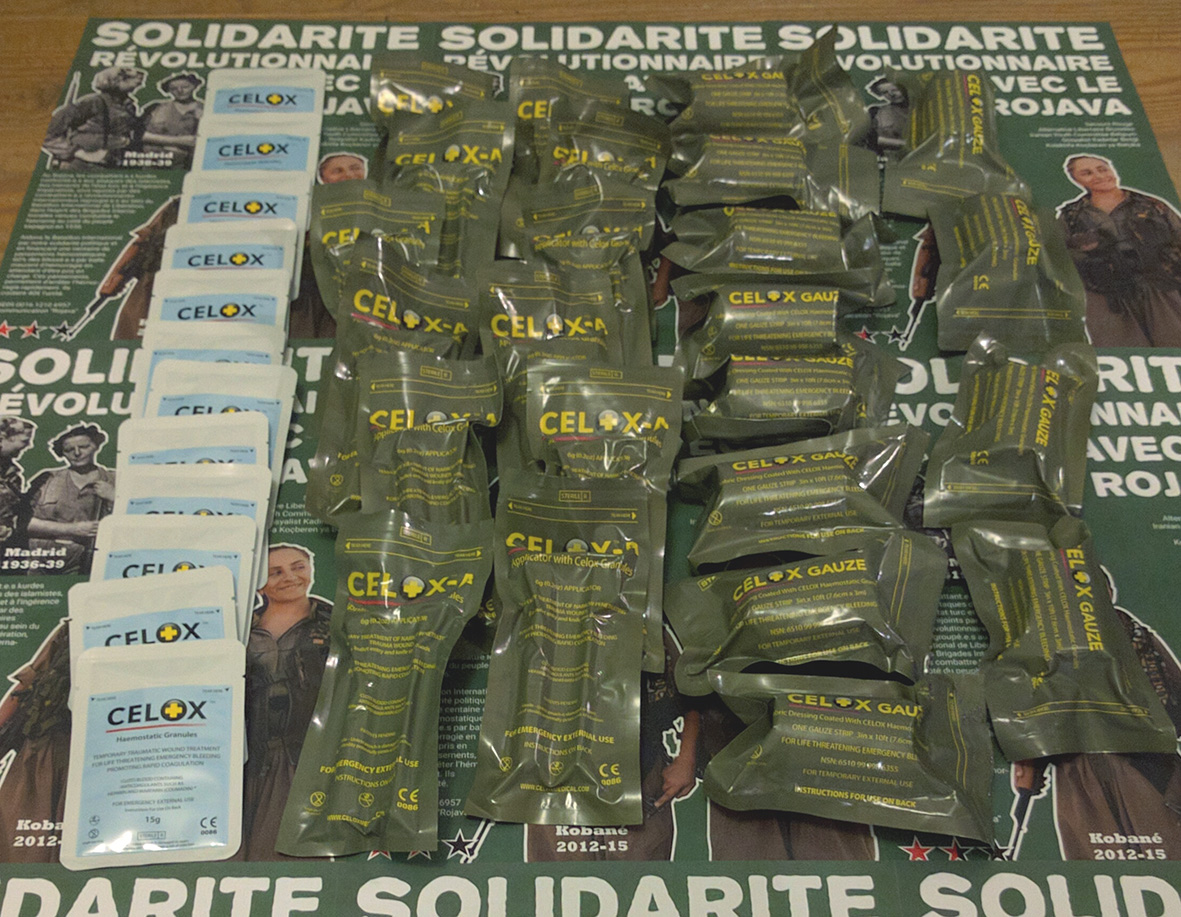 Premier achat de Celox.