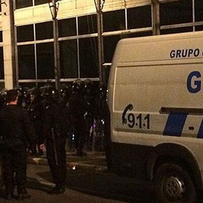 L'opération policière à Montevideo