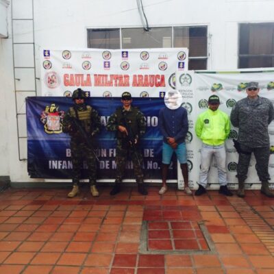 Arrestation de Gerardo Antonio Candela Castañeda