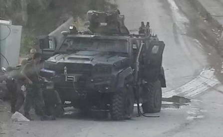 Embuscade dans la région du Madrin.