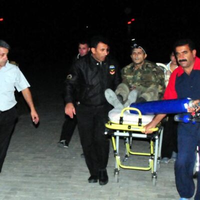 Un des blessés transféré à l'hôpital de Van