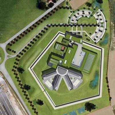 La prison de Leuze-en-Hainaut