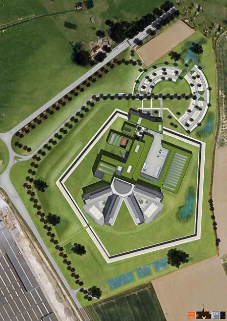 La prison de Leuze-en-Hainaut