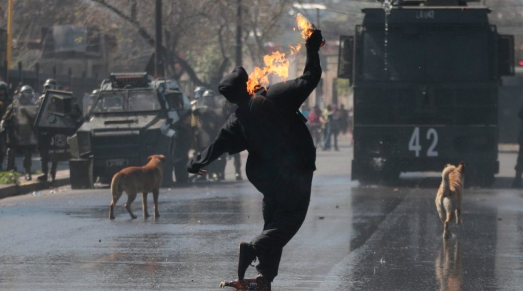 Affrontements ce week end à Santiago