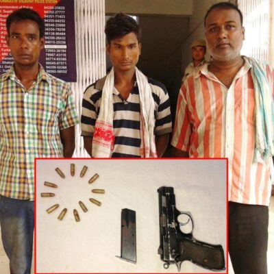 Aditya Bora, Uttam Hazarika et Binando Bora