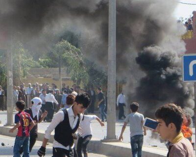 Manifestation à Kalar.