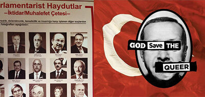 Les deux posters 'insultants'