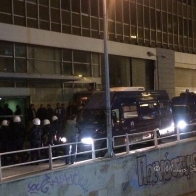 Occupation des locaux d'ANEL.