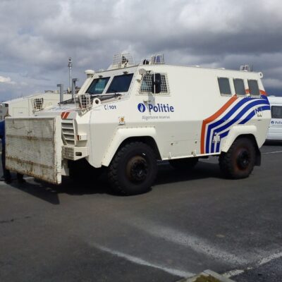 Un blindé Shorland 600 actuellement en service