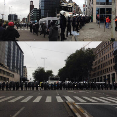 Incidents à la Tour des Finances.