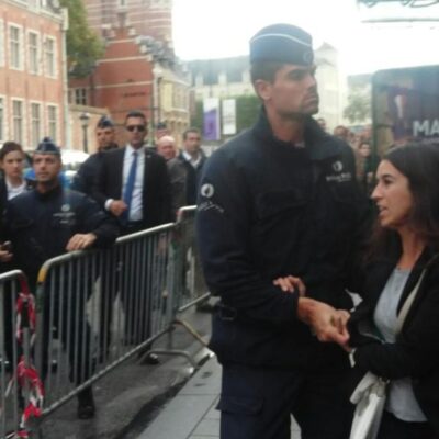 Quatre manifestants anti-erdogan arrêtés à Bruxelles.