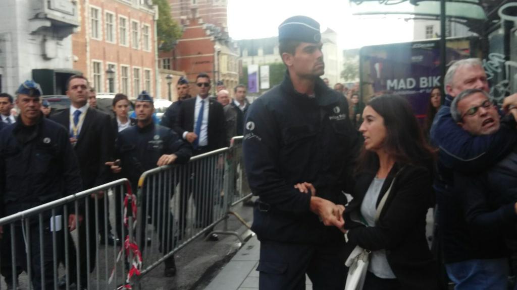 Quatre manifestants anti-erdogan arrêtés à Bruxelles.