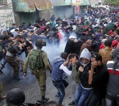 Manifestation à Hebron