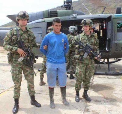 Le guérillero capturé