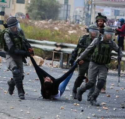 Arrestation violente en Cisjordanie