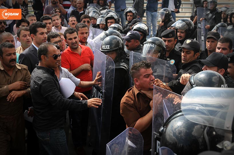 Affrontements à Sulaimani.