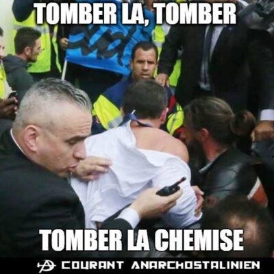 Le courant anarcho-stalinien a naturellement commenté l'évènement