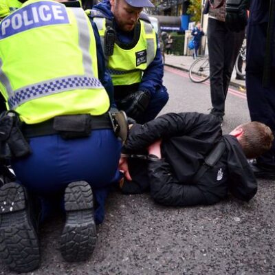 Arrestation hier à Londres