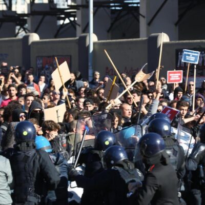 Incidents à Bologne