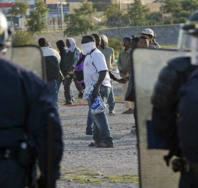 Affrontements à Calais