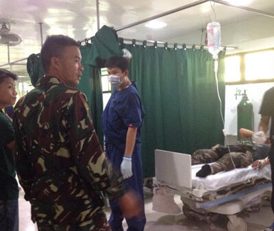 Les blessés du crash